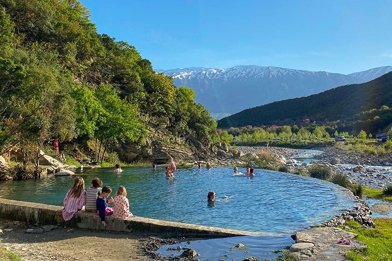 Sources thermales de Bënja - Albanie