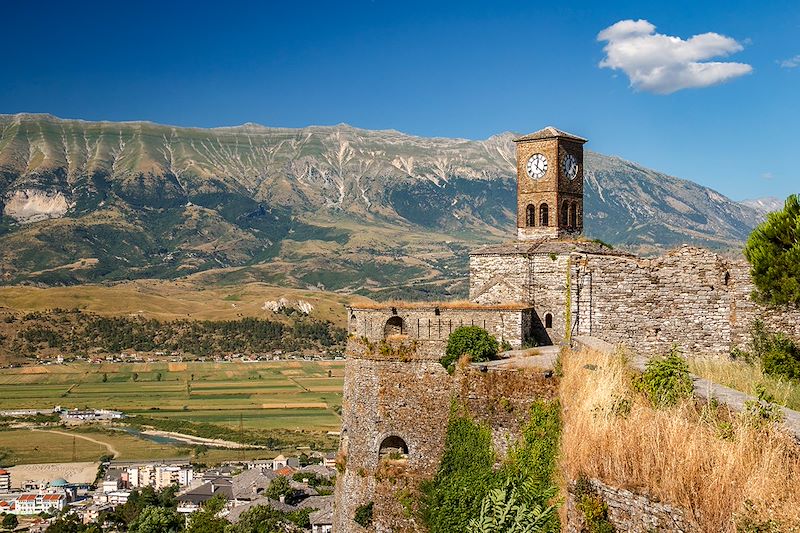 Tour de l'Horloge à Gjirokastër - Albanie