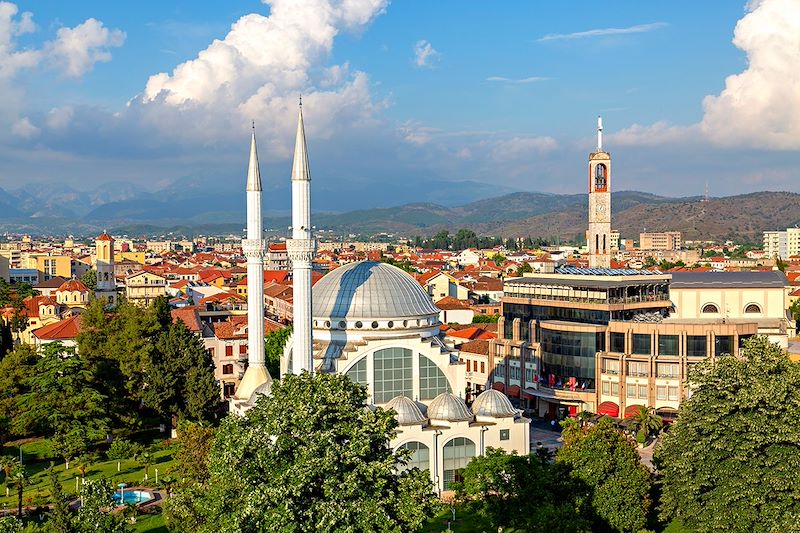 Vue de Shkodra -  District de Shkodër - Albanie
