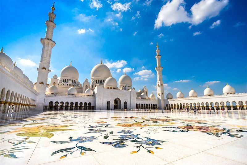 Mosquée de Sheikh Zayed - Émirats Arabes Unis