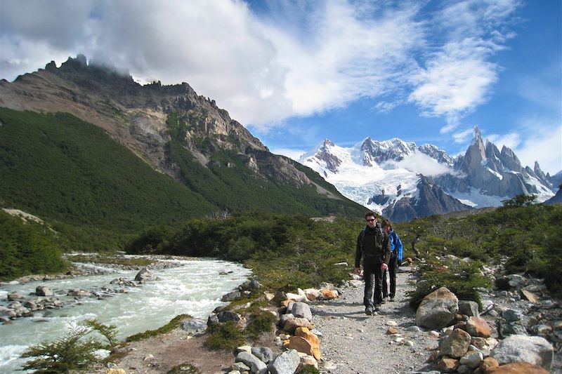 Randonnée vers la laguna Torre - parc national Los Glacieres - Argentine