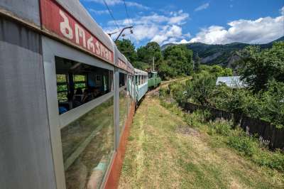 voyage Un train pour le Caucase