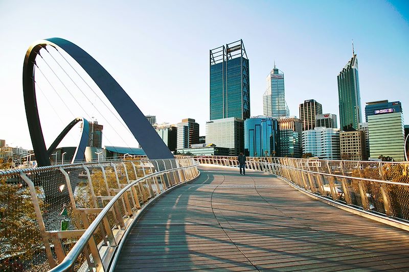 Elizabeth Quay Bridge - Perth - Australie-Occidentale