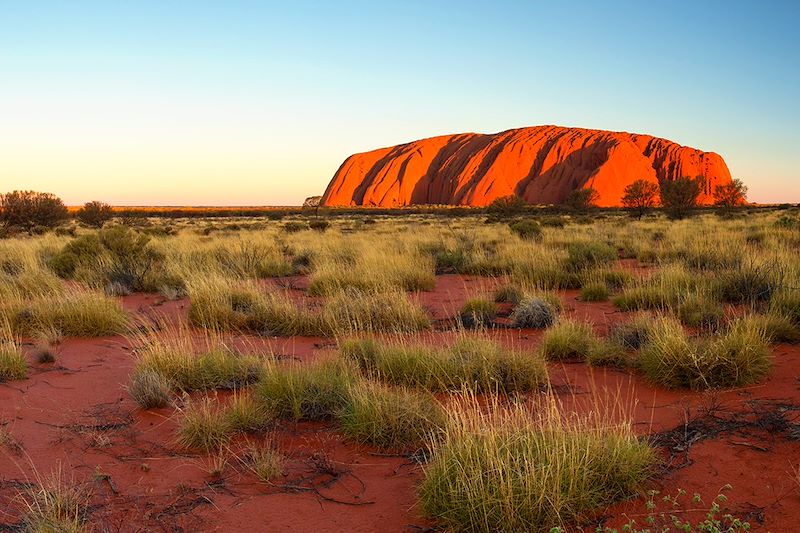 Ayers Rock - Parc national d'Uluru-Kata Tjuta - Territoire du Nord - Australie 