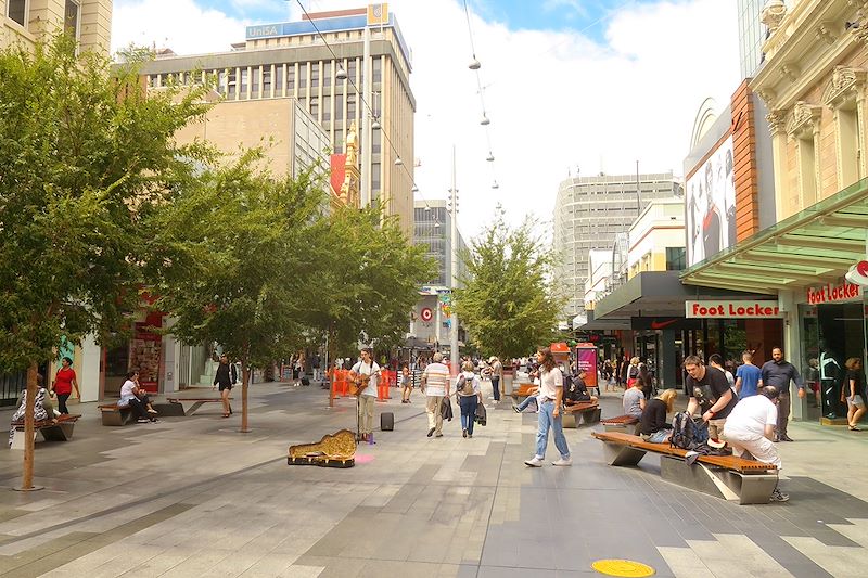 Rundle Mall - Adelaïde - Australie