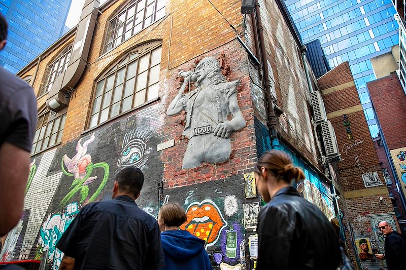 Rue de Melbourne - Victoria - Australie