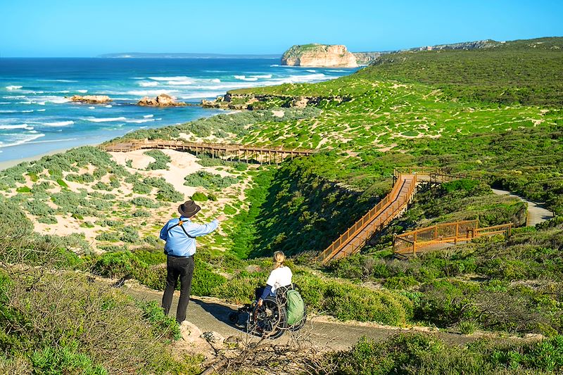 Accessibilité à Seal Bay - Kangaroo Island - Australie