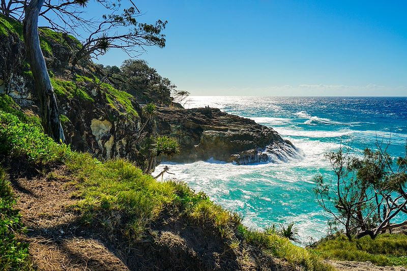 Point Lookout sur l'île Stradbroke-Nord - Queensland - Australie