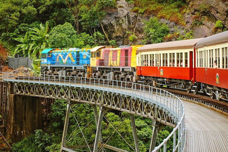 Train entre Kuranda et Cairn - Queensland - Australie