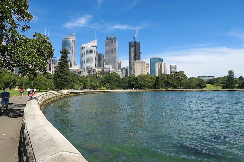 Promenade le long de la Baie de Sydney - Australie