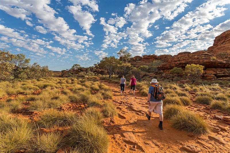 Randonnée dans le Kings Canyon - Parc National de Warrtaka - Territoire du Nord - Australie