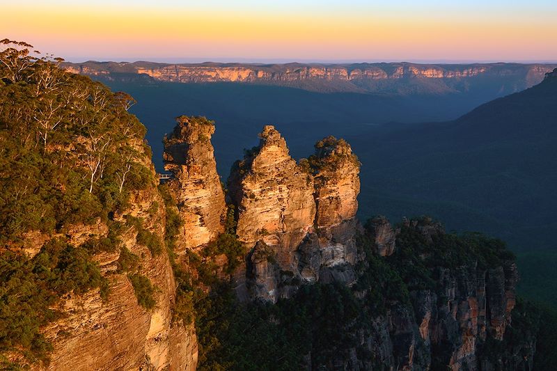 Les rochers des Trois Sœurs dans les Blue Mountains - Australie