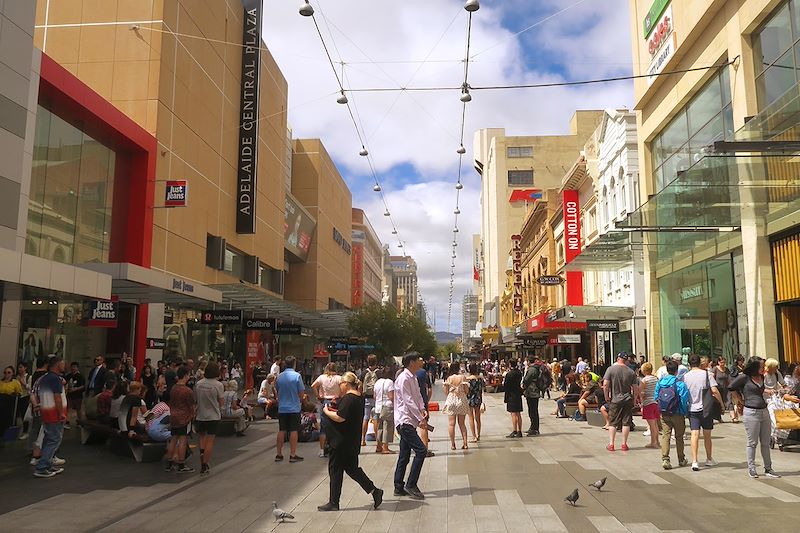 Rundle Mall - Adelaïde - Australie