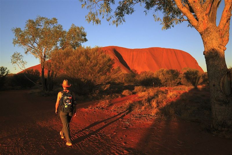 Randonnée à Ayers Rock - Australie