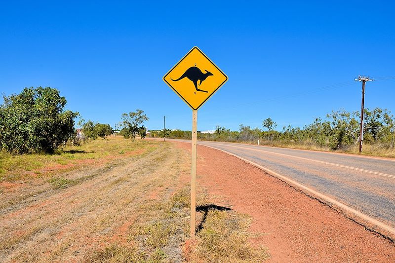 Route dans l'Outback - Australie