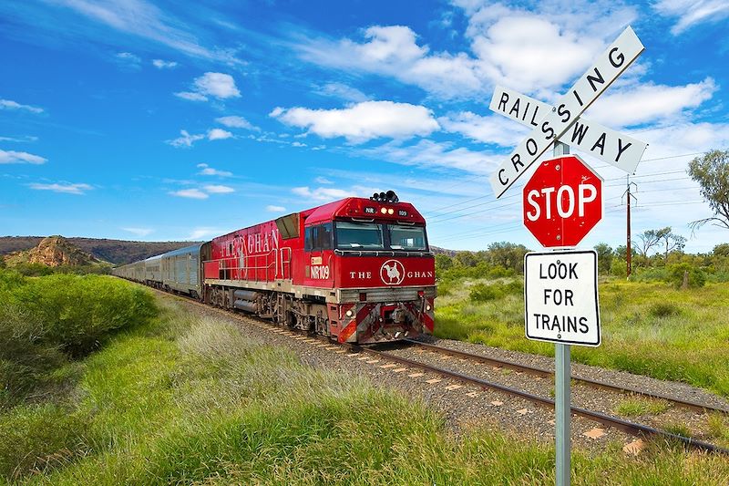A bord des trains mythiques Australiens ! 