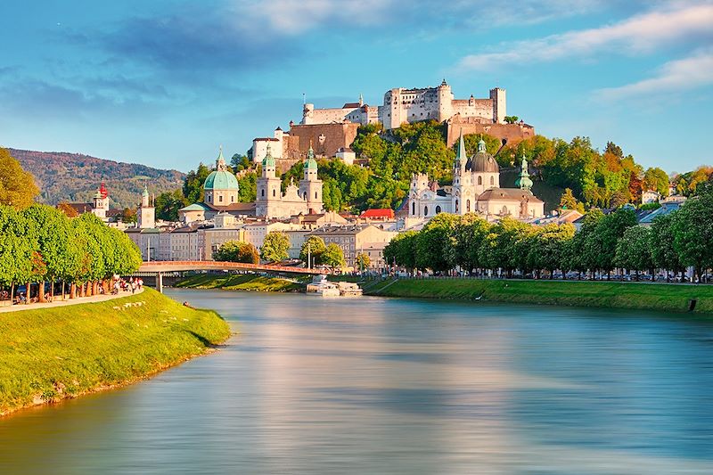 Salzbourg et la rivière Salzach - Autriche