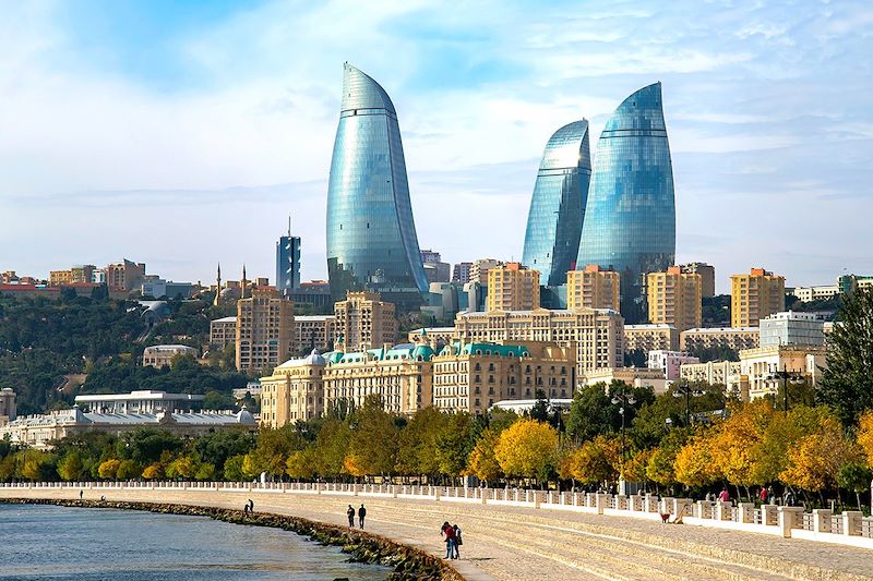 Flame Towers - Bakou - Azerbaïdjan
