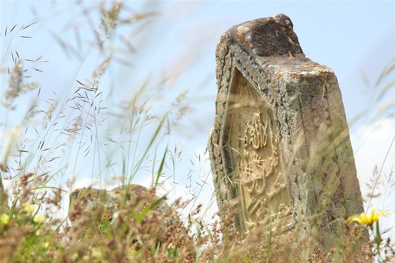 Cimetière du village de Giriz - Azerbaïdjan