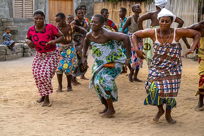 Danse vaudou dans la province de Possotome - Bénin