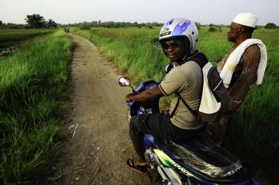 voyage Le Bénin en mobylette