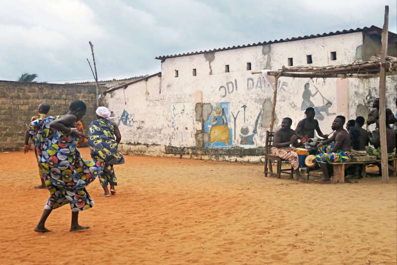 Le Bénin en mobylette
