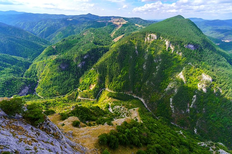 Vue depuis le belvédère “l’Œil de l’Aigle” - Bulgarie