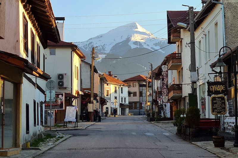 Rue du centre de Bansko - Oblast de Blagoevgrad - Bulgarie