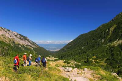 voyage Au sommet des montagnes Bulgares