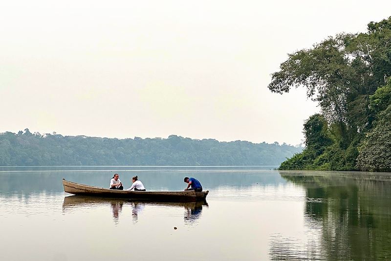 En pirogue - Bolivie