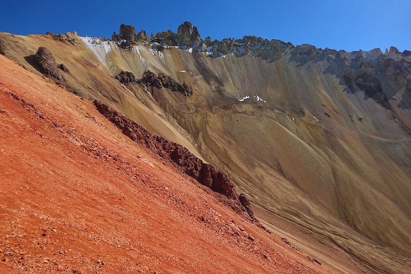 Randonnée entre le Volcan Tunupa et le village de San Juan - Bolivie