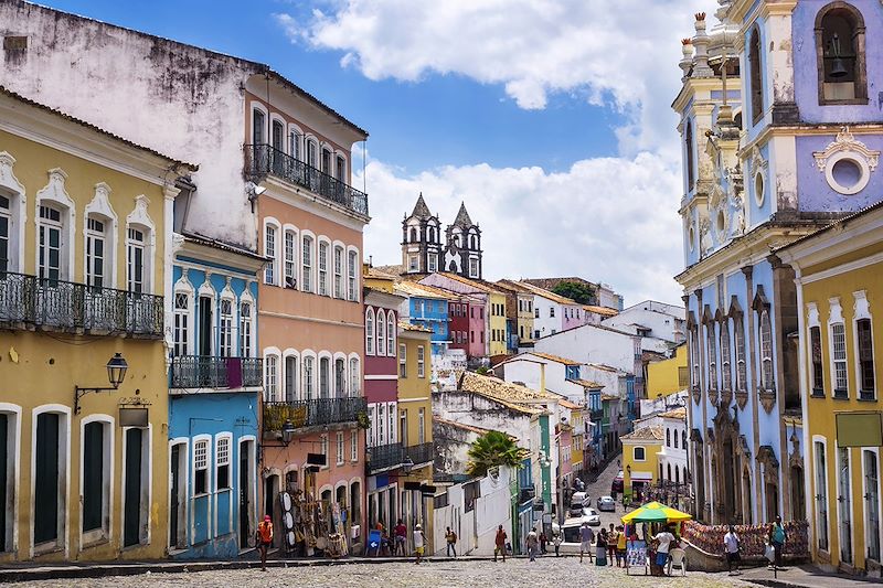 Quartier de Pelourinho - Salavdor de Bahia - Brésil