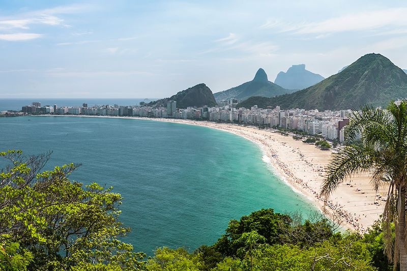 Plage de Copacabana - Rio de Janeiro - Brésil