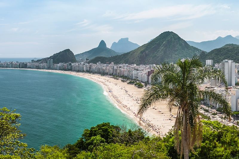 Plage de Copacabana - Rio de Janeiro - Brésil