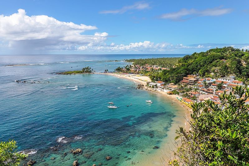 Morro de Sao Paulo - Île de Tinharé - Bahia - Brésil