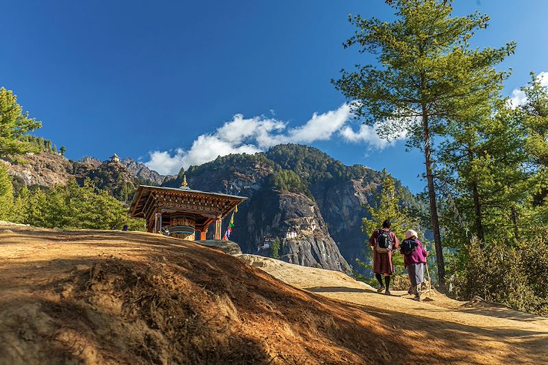 Vers le monastère de Taktshang - Bhoutan