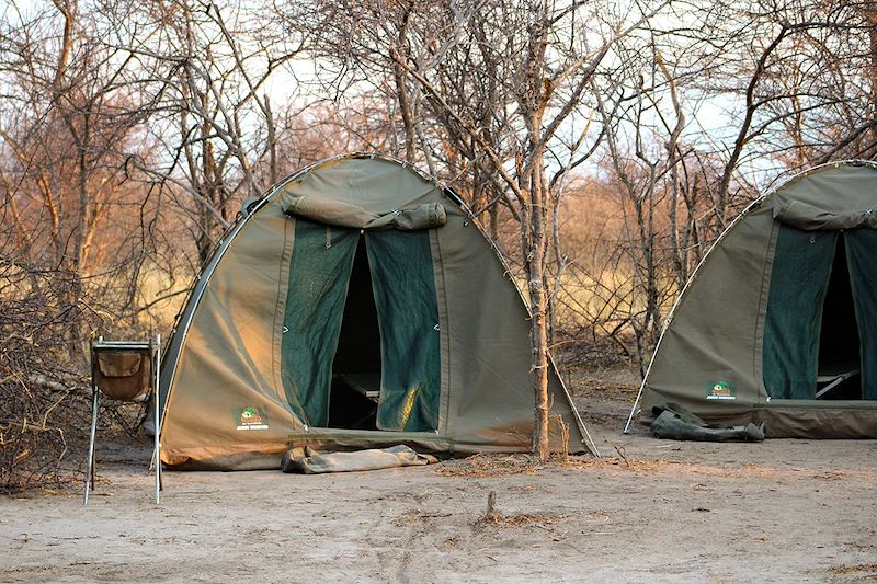 Bivouac dans le Parc national de Nxai Pan - Botswana&nbsp;©&nbsp;Manon Host
