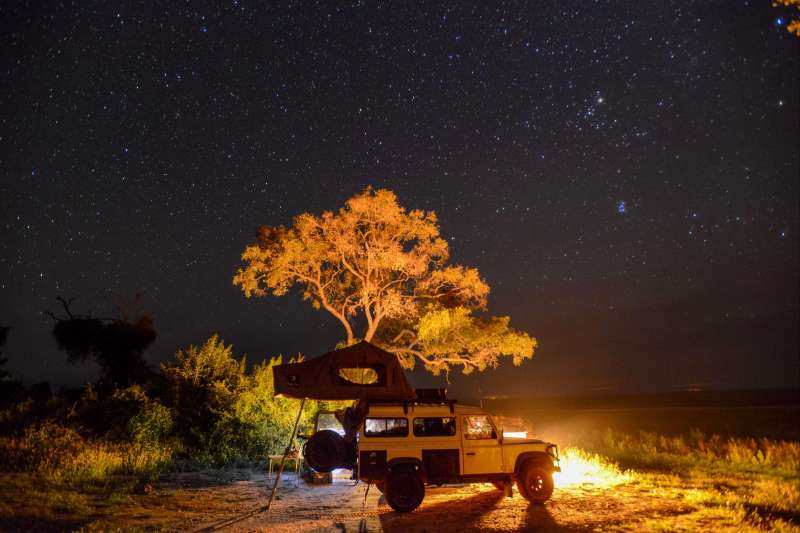 Le Botswana sous les étoiles