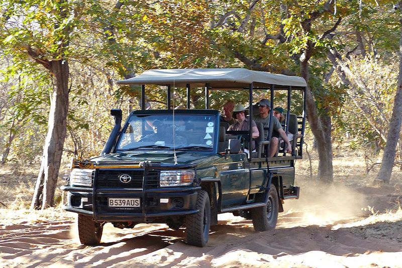 Safari en 4x4 au Botswana