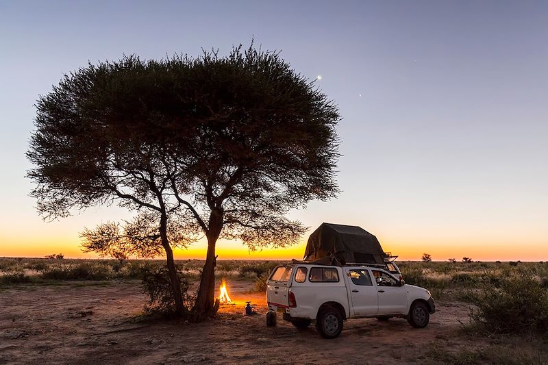 Campement - Central Kalahari Game Reserve - Botswana