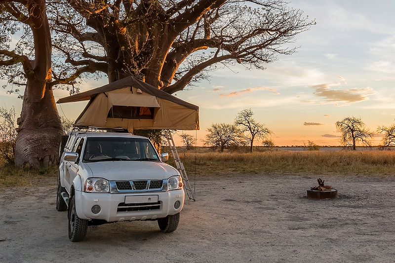 Selfdrive sur la piste des premiers explorateurs, avec un itinéraire complet à travers les parcs nationaux de Chobe et de Hwange