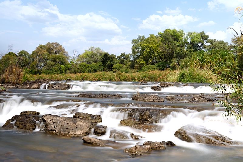 Popa Falls - Caprivi - Namibie