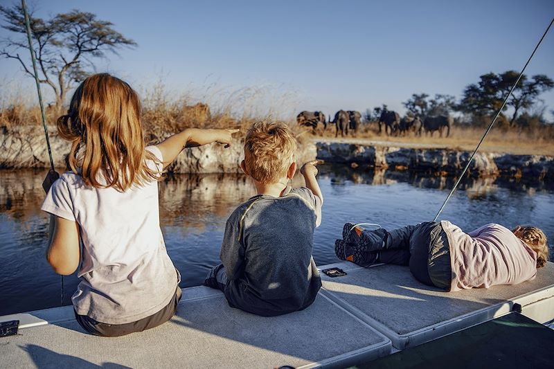 Ma p'tite cabane sur l'Okavango