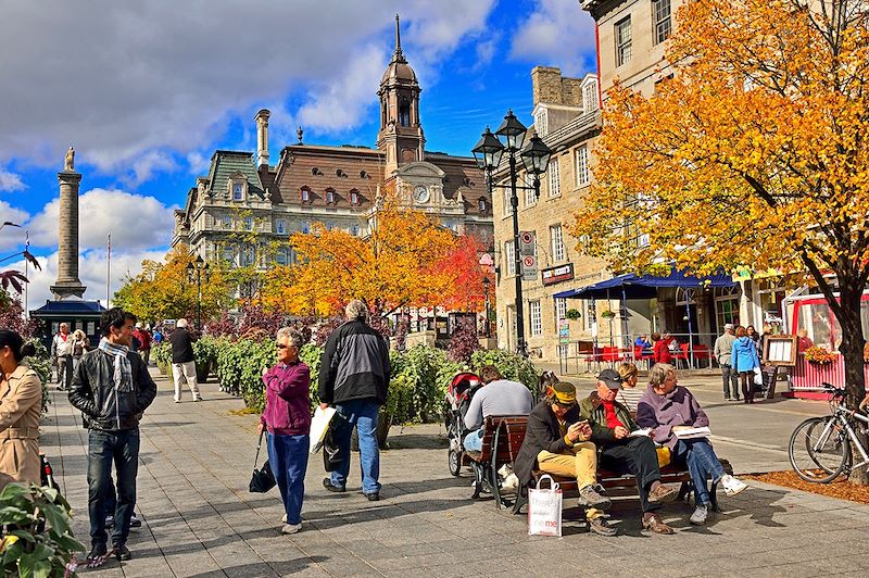 Quartier du Vieux-Montréal - Montréal - Québec - Canada