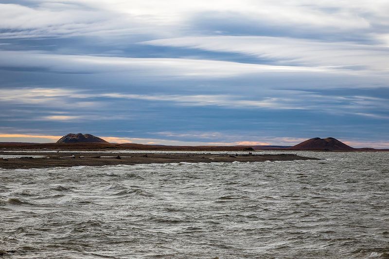 Site canadien des Pingos - Tuktoyaktuk - Territoires du Nord-Ouest - Canada