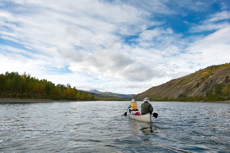 Canoë dans le Yukon - Canada