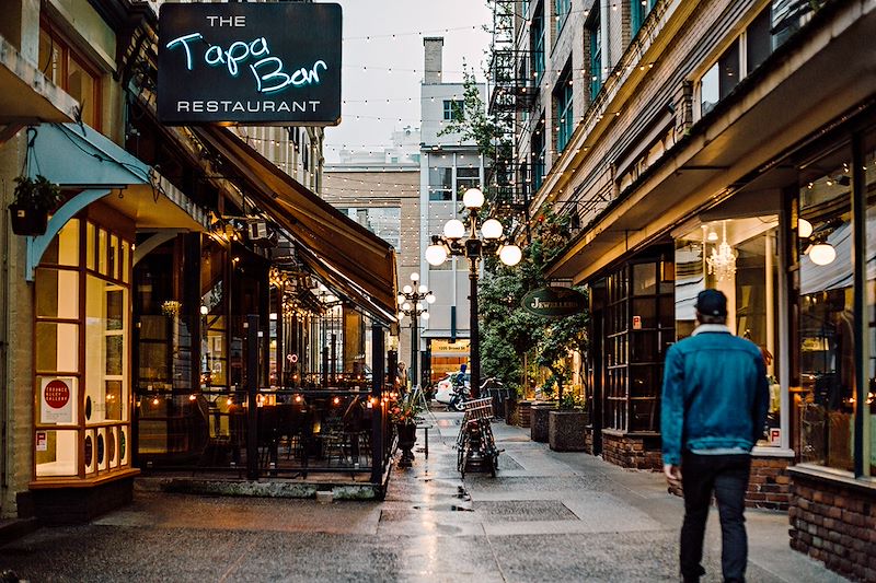 Trounce Alley à Victoria - Colombie-Britannique - Canada
