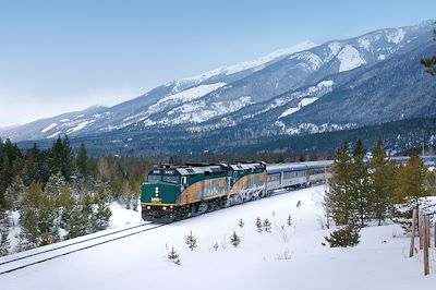 Traverser le Canada en train (accessible PMR)