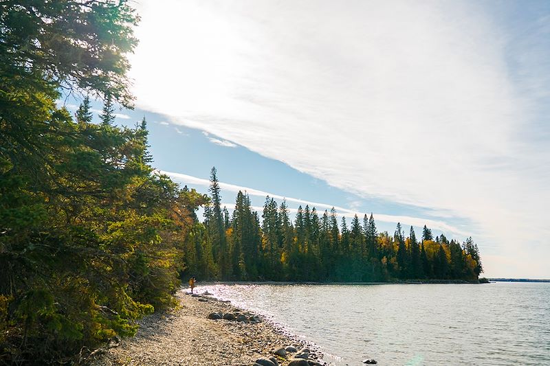 Lac au Parc national du Mont-Riding - Manitoba - Canada