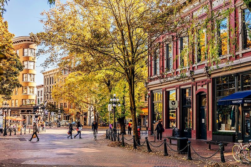 Quartier de Gastown - Vancouver - Canada